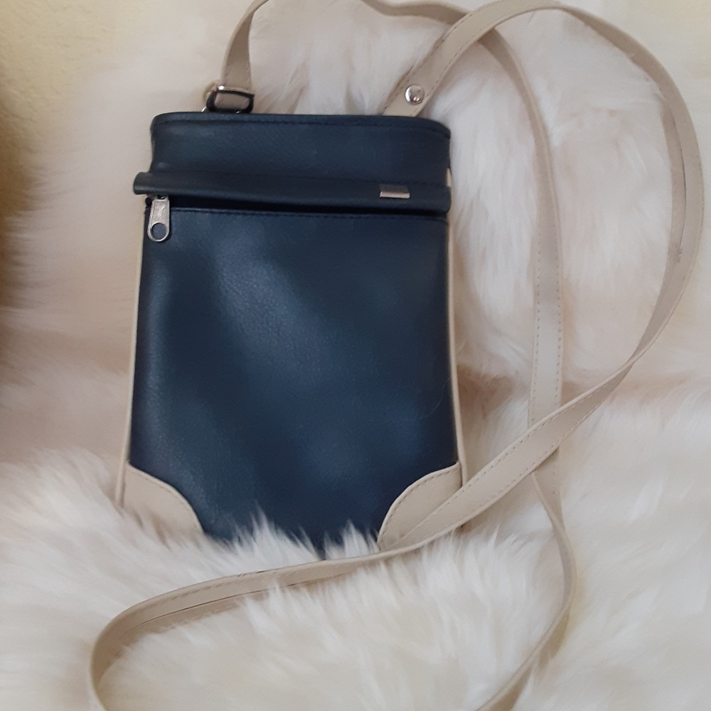 3in1 Kimbel Bi-Color Leather Mini Bag